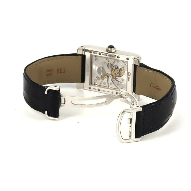 卡地亞 Tank Abyss WG W1540451 手動上鍊腕錶-6