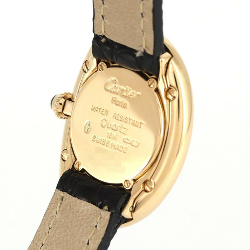 卡地亞 Baignoire 1920 YG W1506056 石英錶-5