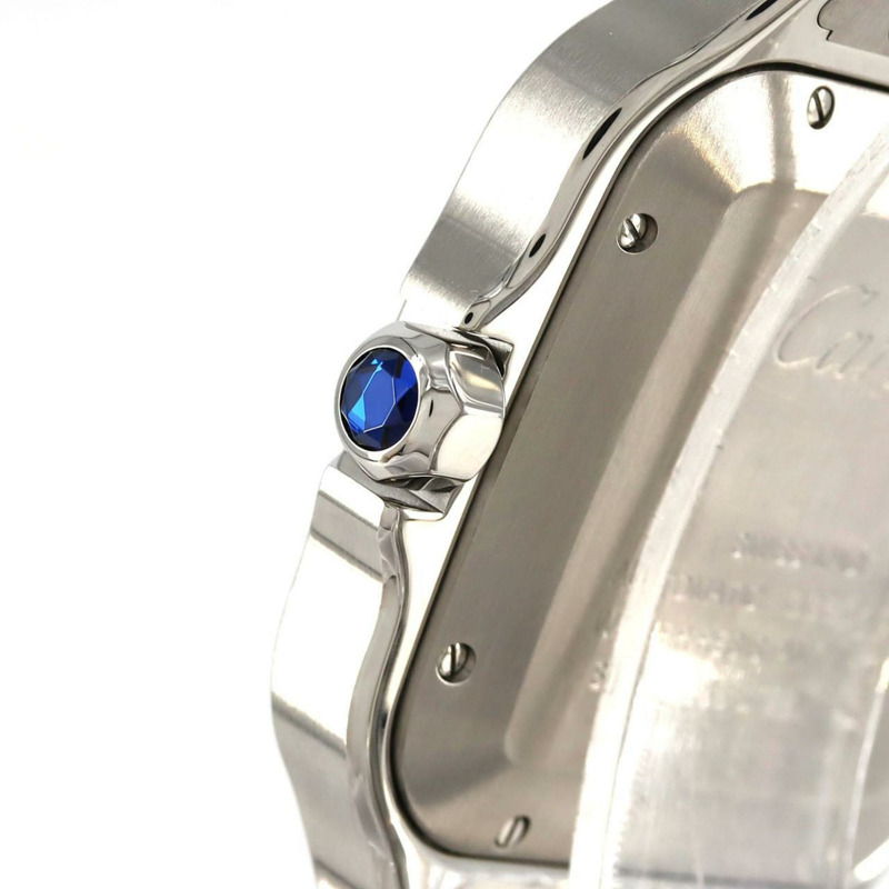 卡地亞 Santos de LM 雙色腕錶 W2SA0009 SSxYG 自動機械錶-2