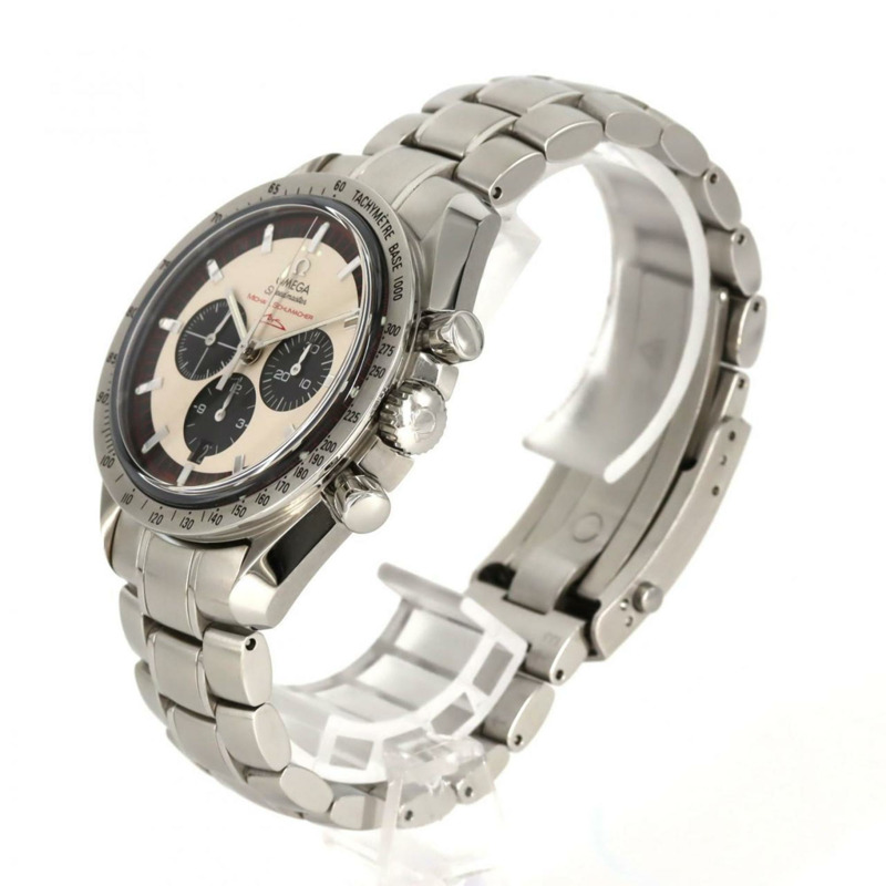 歐米茄超霸系列舒馬克特別版3853.32不鏽鋼自動腕錶-1