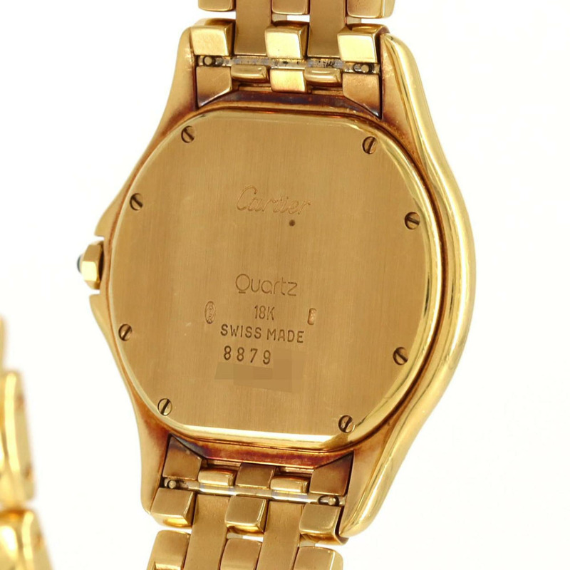 卡地亞 Panthere Cougar YG W25013B9 石英錶-4