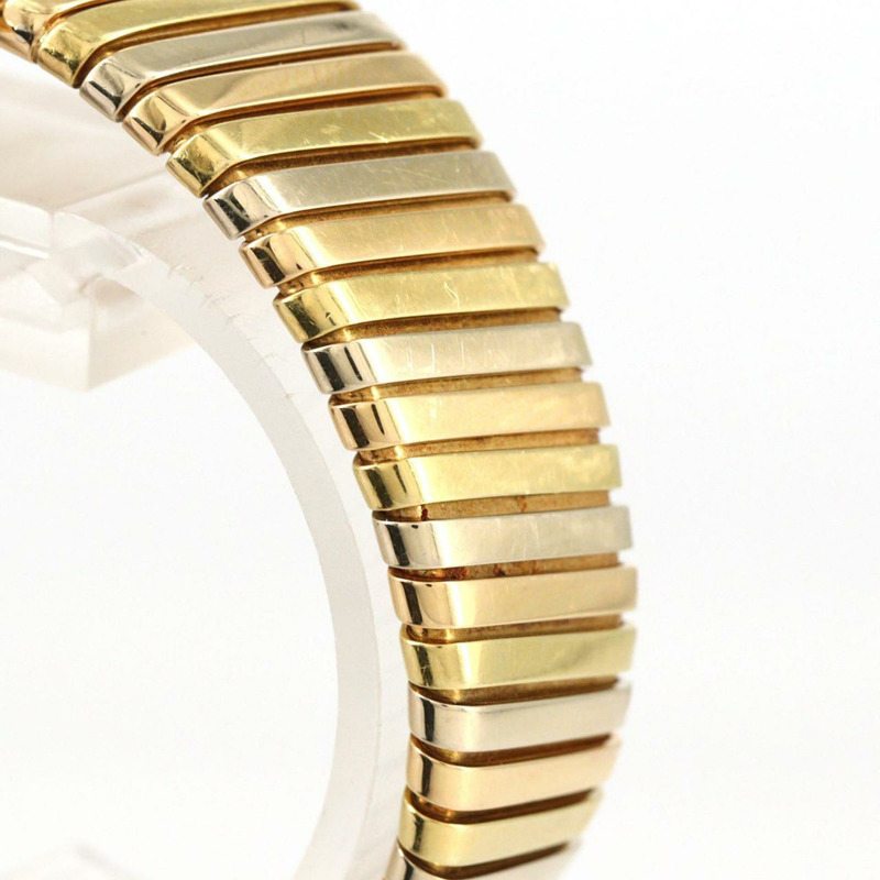 寶格麗 Quadrado YG SQ22 2T 石英腕錶-2