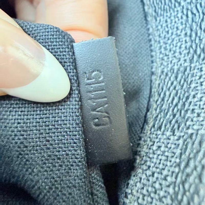 95新lv男士棋盤格斜挎包15年編碼 ,無附件-1