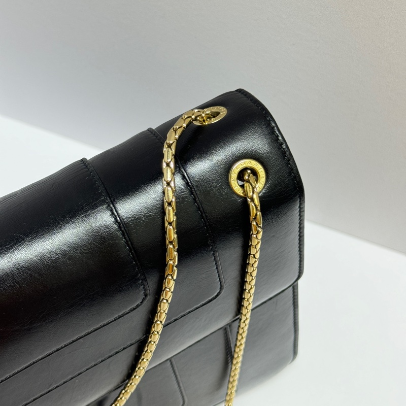 【超稀有美包💕】 BVLGARI 寶格麗 經典蛇頭 肩背+斜背包 專櫃15萬！-15