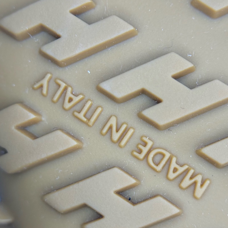 全新HERMES 愛馬仕 男式新款JET德訓鞋 後跟可踩 42碼  藍白拼色-7