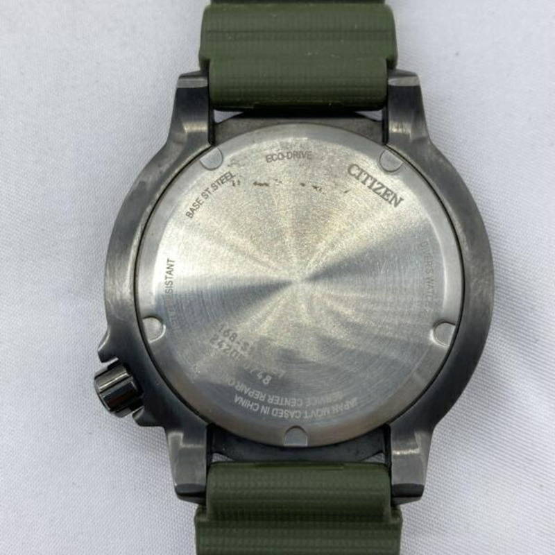 西鐵城 e168s129061 Promaster 卡其色手錶-1