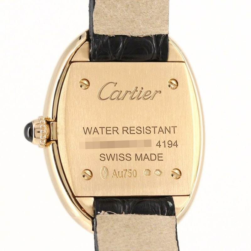 卡地亞 Baignoire SM YG WGBA0007 石英錶-3