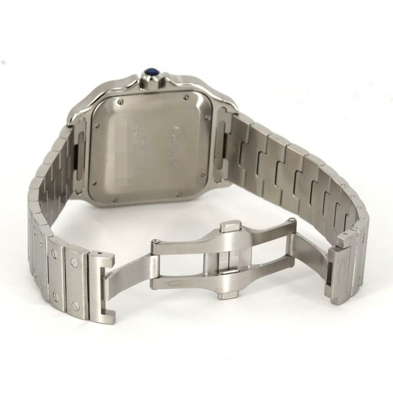 卡地亞 Santos de LM WSSA0009 不鏽鋼自動腕錶-4