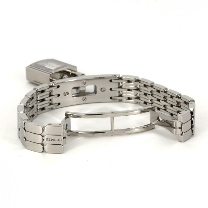 愛馬仕 Kelly D-1P KE4.131 不鏽鋼石英錶-6