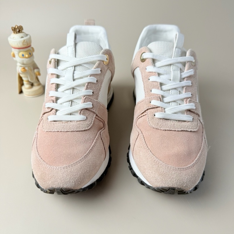 LV/路易威登 Runaway白粉徽標老爹鞋 37碼 95新 品相完美-1
