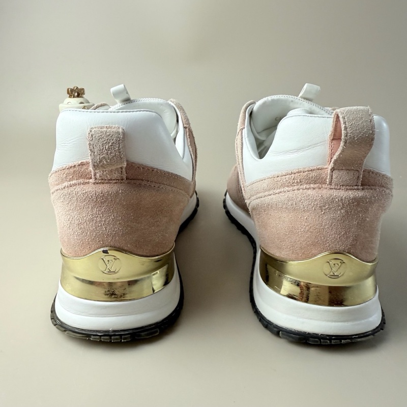 LV/路易威登 Runaway白粉徽標老爹鞋 37碼 95新 品相完美-2