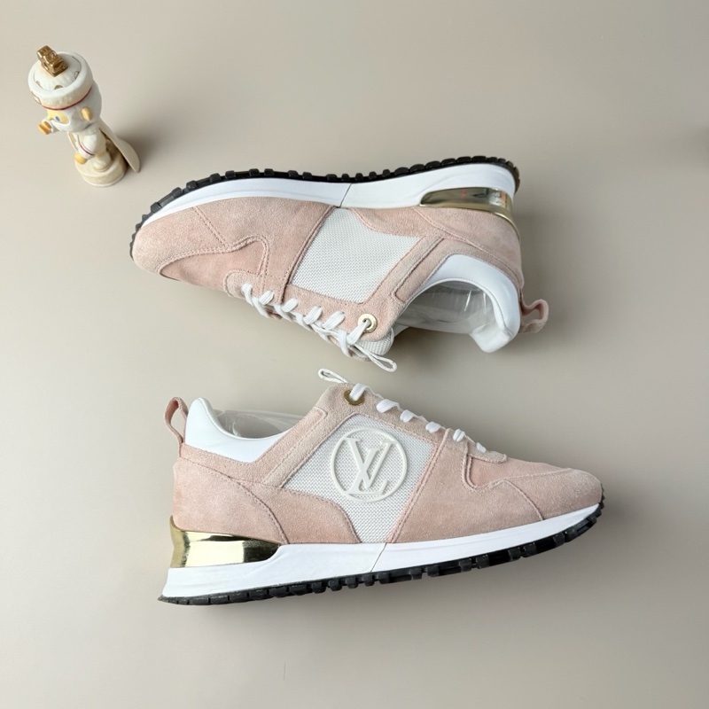 LV/路易威登 Runaway白粉徽標老爹鞋 37碼 95新 品相完美-4