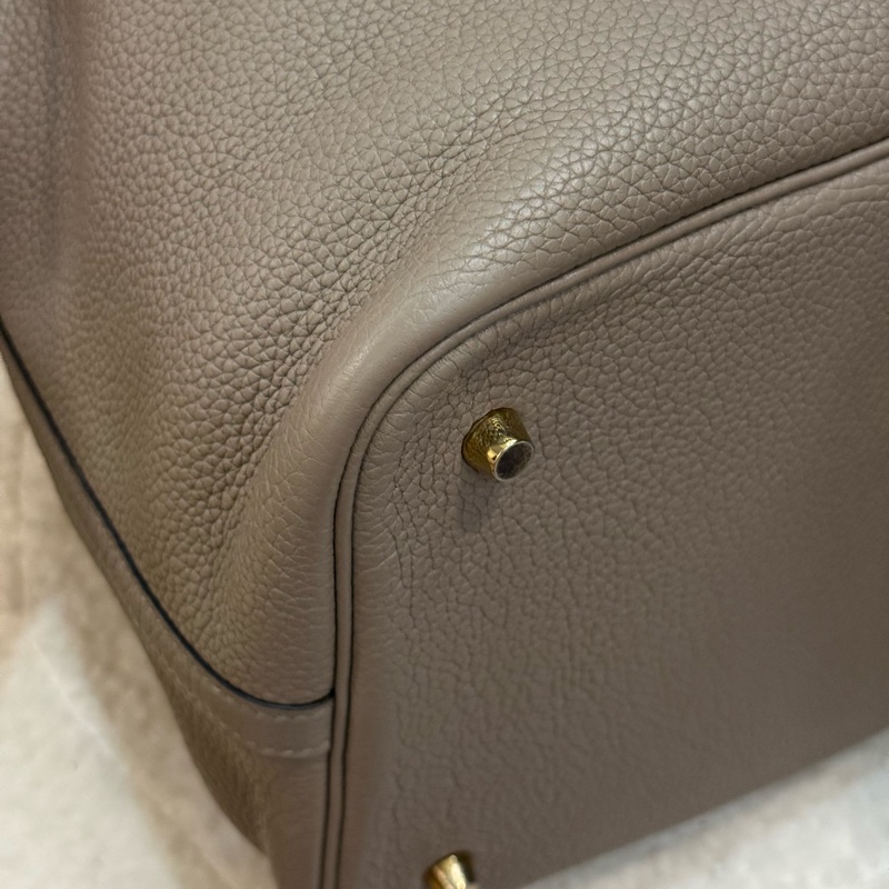 Hermes Picotin 22 斑鳩灰菜籃子-5