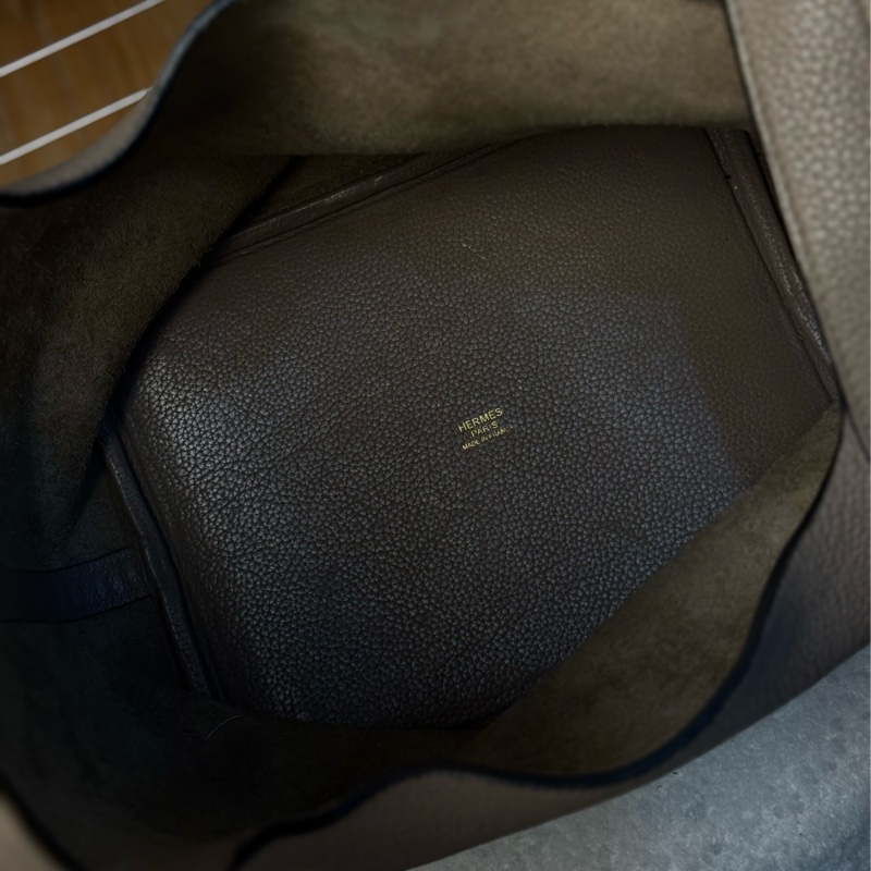 Hermes Picotin 22 斑鳩灰菜籃子-9