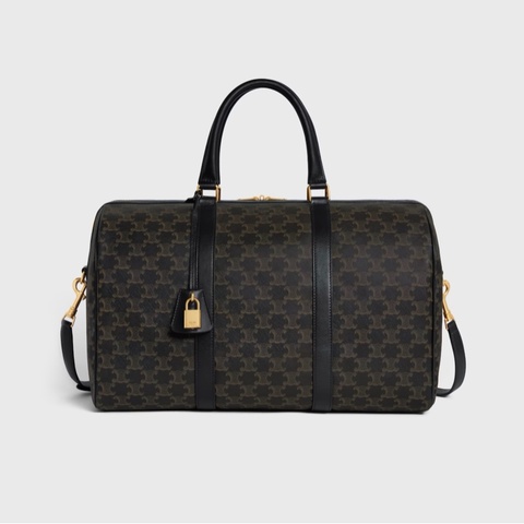 全新Celine 標誌印花中號旅行袋 行李袋