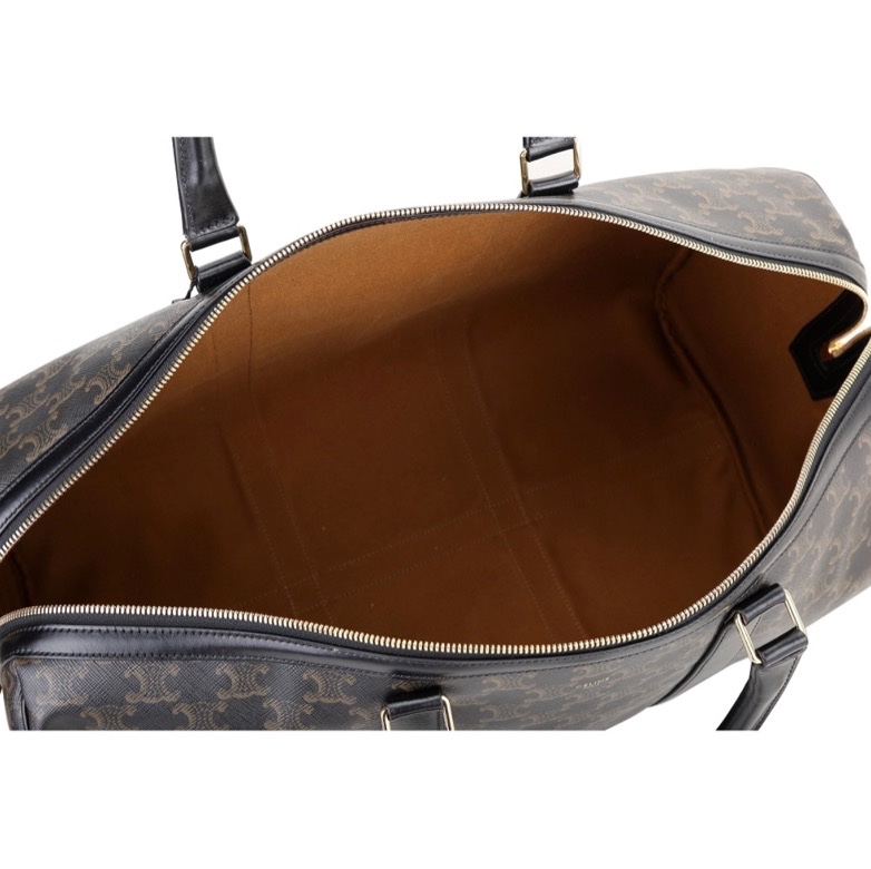 全新Celine 標誌印花中號旅行袋 行李袋-2