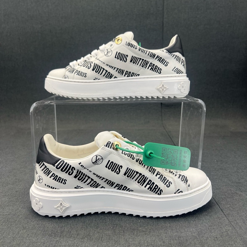 lv time out 黑白滿印 碼數 36.5-6