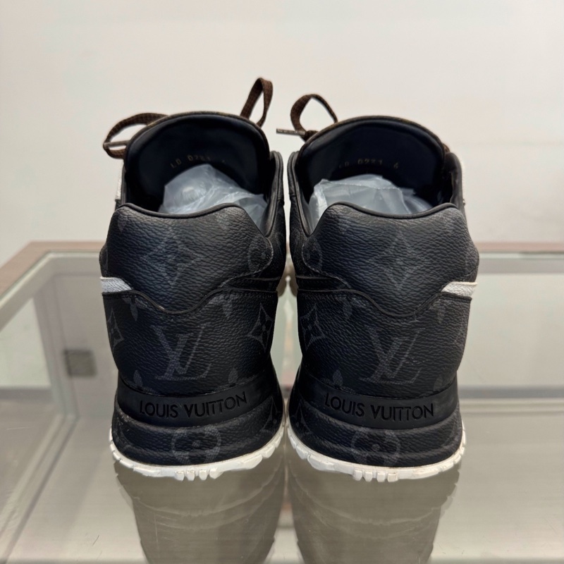 LV路易威登 Louis Vuitton Run Away Monogram黑白棕三拼色满印老花lo-5