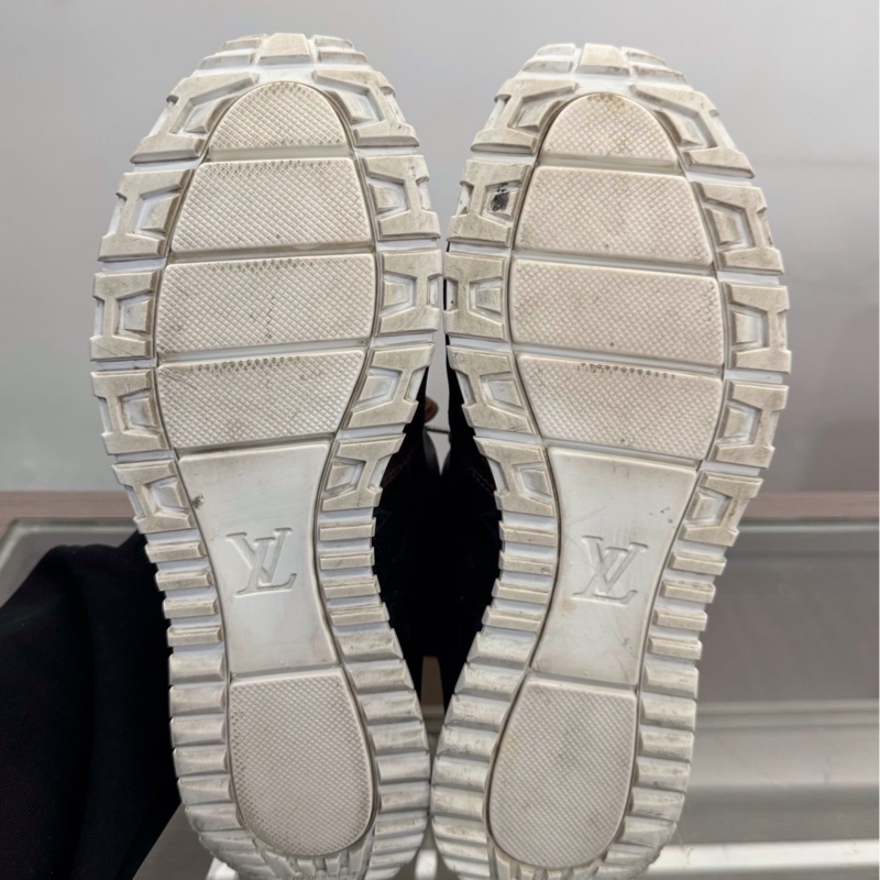 LV路易威登 Louis Vuitton Run Away Monogram黑白棕三拼色满印老花lo-6