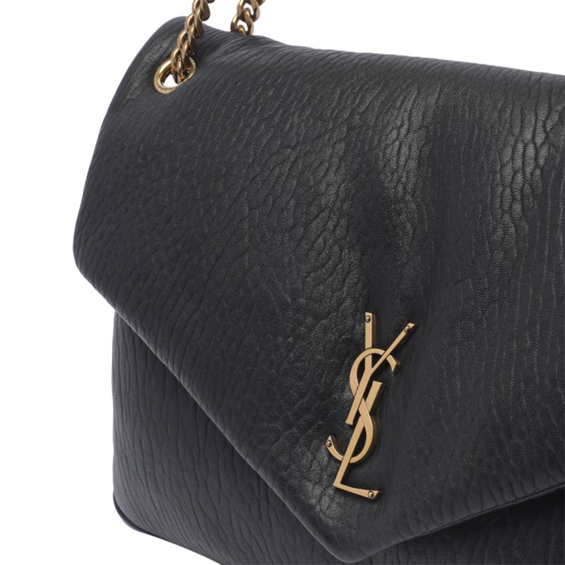 🎉新品好折扣✨Saint Laurent 777399 YSL 大款 Calypso 粒面小羊皮包 黑色-13