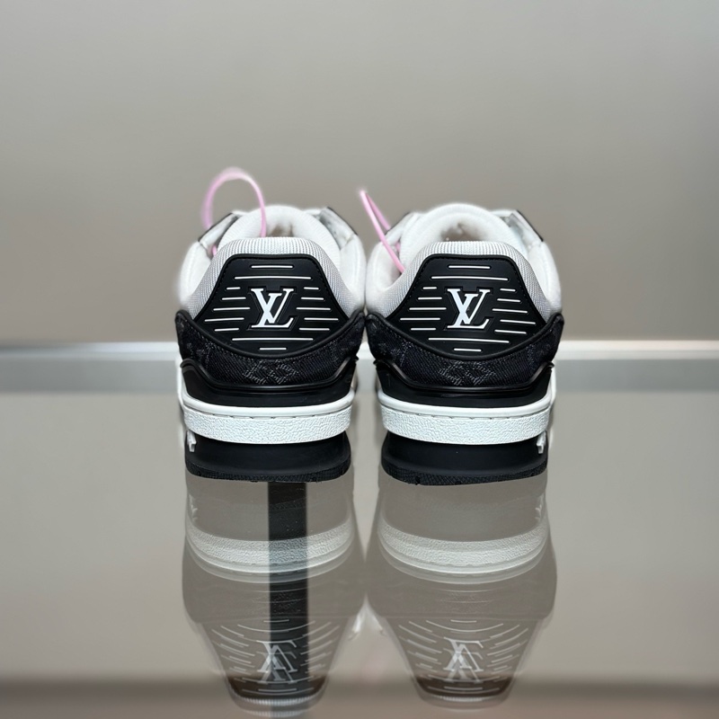 LOUIS VUITTON/路易威登 LV Trainer 黑白牛仔 尺碼/37碼 96❤️-3