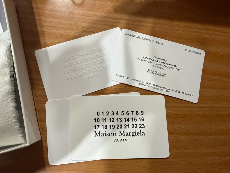 Maison Margiela 四線Logo對折短夾-3