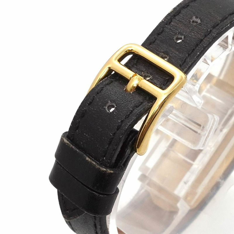 愛馬仕 Kelly 女士腕錶,黑色石英錶盤,附 Cadena 錶帶-7