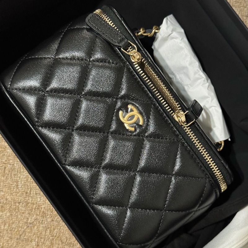 全新Chanel 24K金球長盒子-4