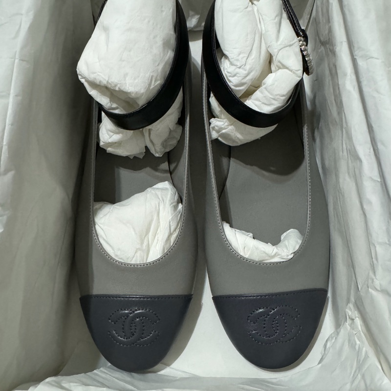 全新Chanel 瑪麗珍鞋 37.5-1