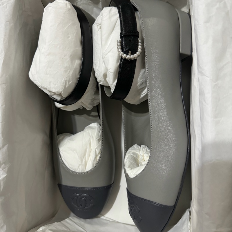 全新Chanel 瑪麗珍鞋 37.5-2