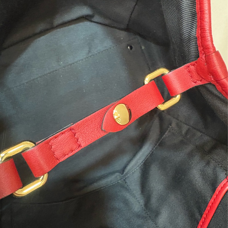 Burberry 經典托特包 肩背包 -戰馬格紋織布 拼接皮革-7