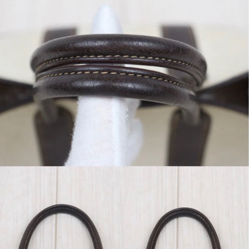 「JL精品代購」9新 Hermes 愛馬仕 Garden Party Neo 23 黑白熊貓 Mini花園 帆布-6