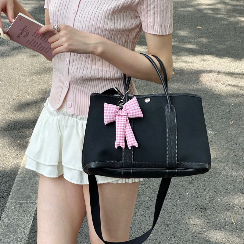 「JL精品代購」9新 Hermes 愛馬仕 黑花園30 （有肩背帶）-0