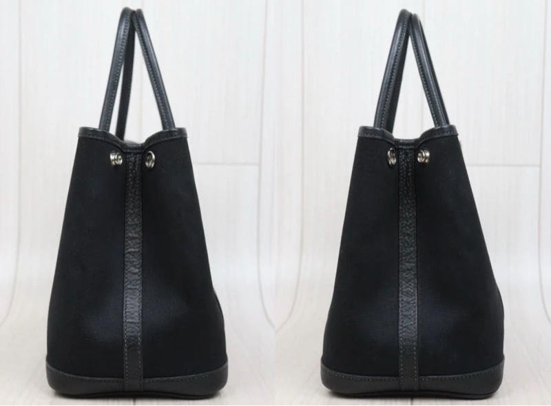 「JL精品代購」9新 Hermes 愛馬仕 黑花園30 （有肩背帶）-4