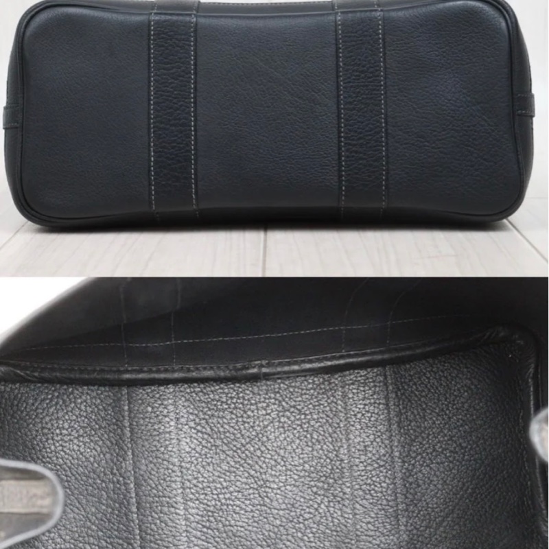 「JL精品代購」9新 Hermes 愛馬仕 黑花園30 （有肩背帶）-7