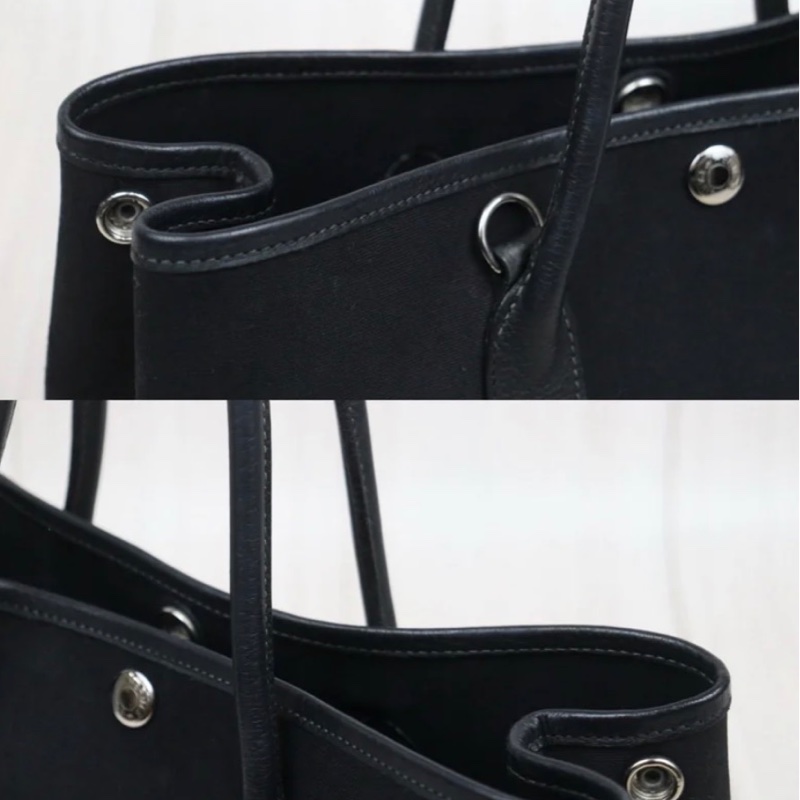 「JL精品代購」9新 Hermes 愛馬仕 黑花園30 （有肩背帶）-9