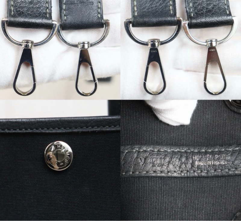 「JL精品代購」9新 Hermes 愛馬仕 黑花園30 （有肩背帶）-11