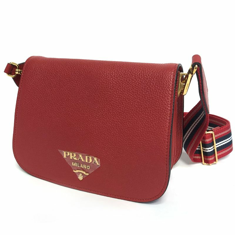 PRADA Daino 皮革肩背包 1BD274 2BBE F0EOO-1