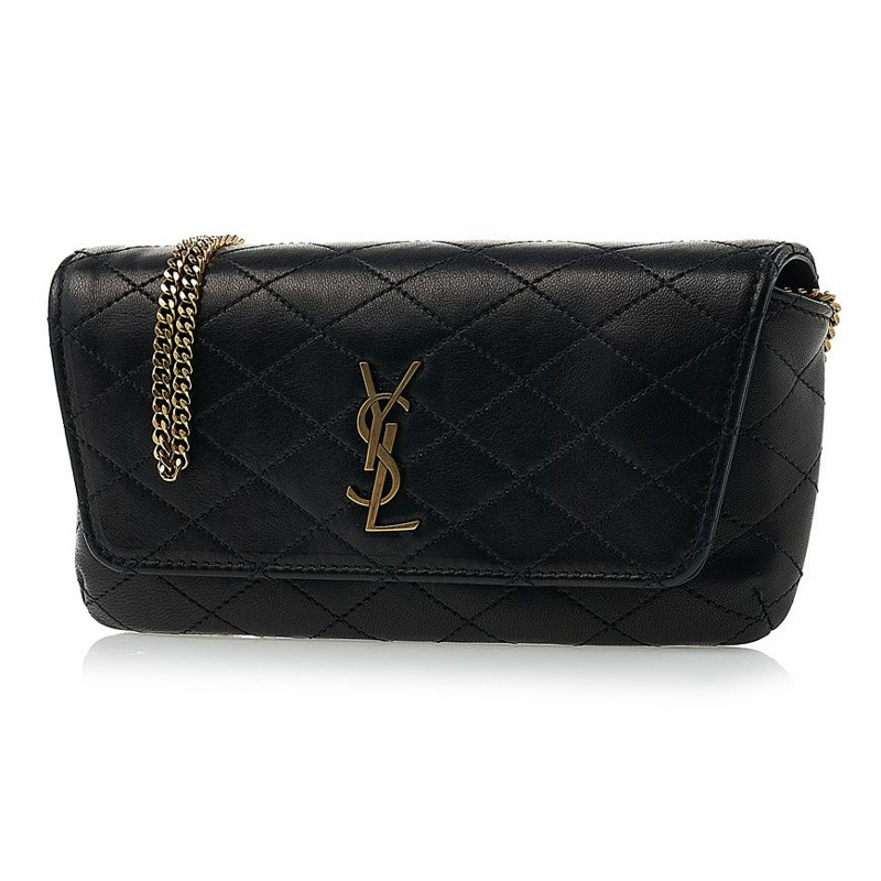 SAINT LAURENT 女士 Gabi 絎縫斜挎包-1