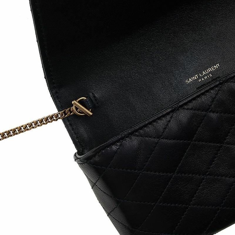 SAINT LAURENT 女士 Gabi 絎縫斜挎包-7