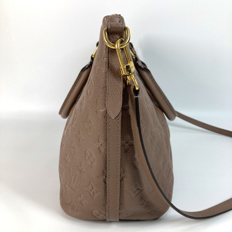 路易威登 M42325 Monogram Empreinte Motherine MM 手提包 2WAY 肩背/斜背包 女士皮革 米黃色-3