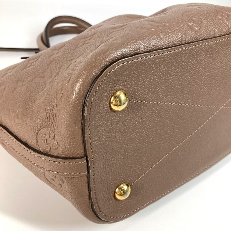 路易威登 M42325 Monogram Empreinte Motherine MM 手提包 2WAY 肩背/斜背包 女士皮革 米黃色-6