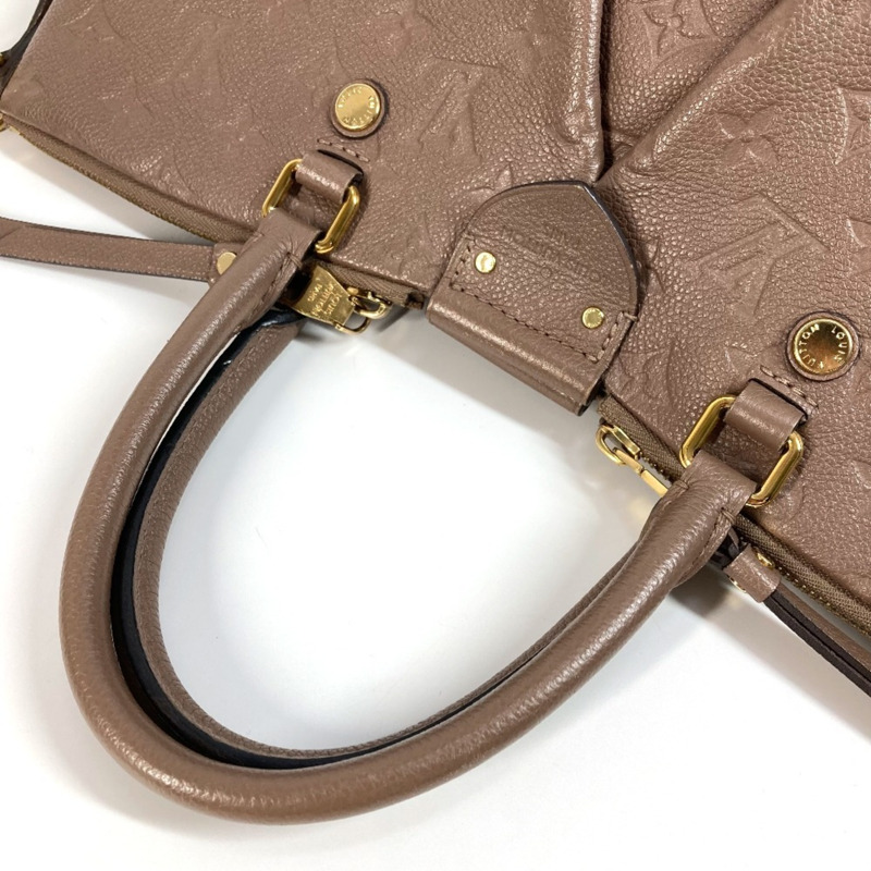 路易威登 M42325 Monogram Empreinte Motherine MM 手提包 2WAY 肩背/斜背包 女士皮革 米黃色-7