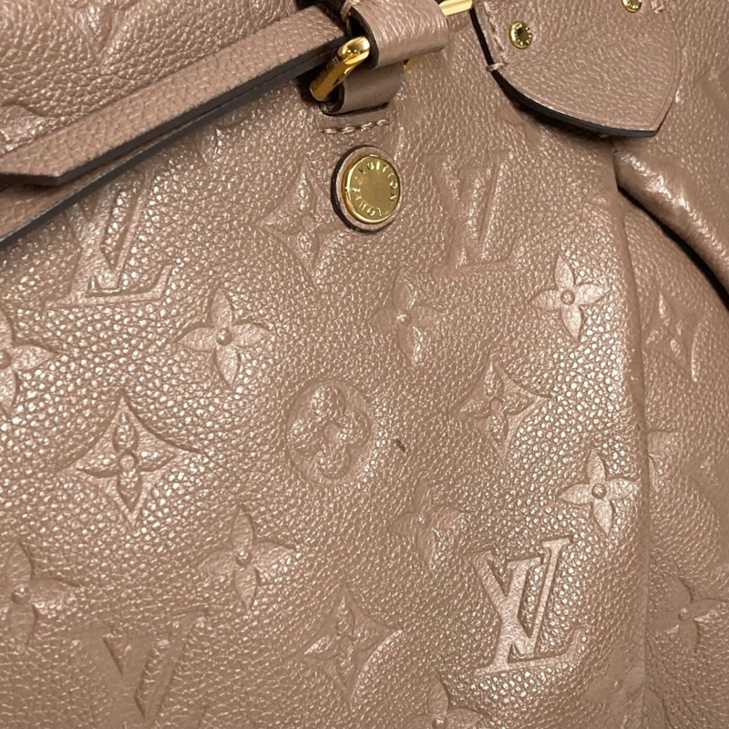 路易威登 M42325 Monogram Empreinte Motherine MM 手提包 2WAY 肩背/斜背包 女士皮革 米黃色-10