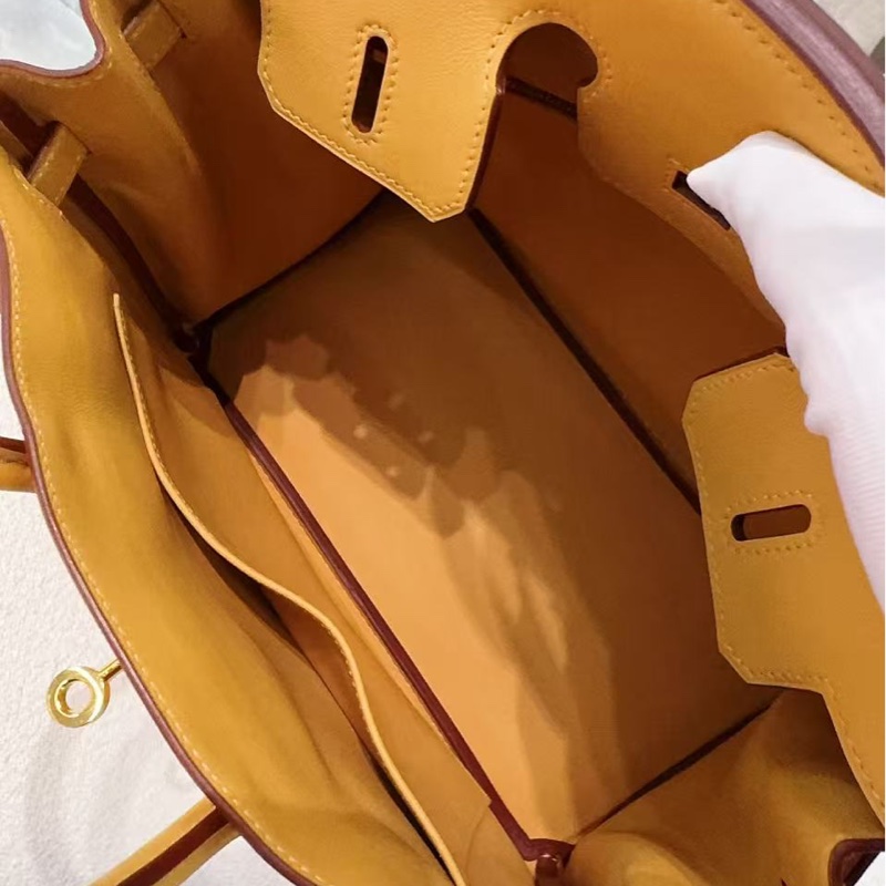 🌈Hermes🧡Birkin 25🧡2S芝麻色金扣🌟98.5新🌟Swift皮🌟有盒🧡愛馬仕🌟-8