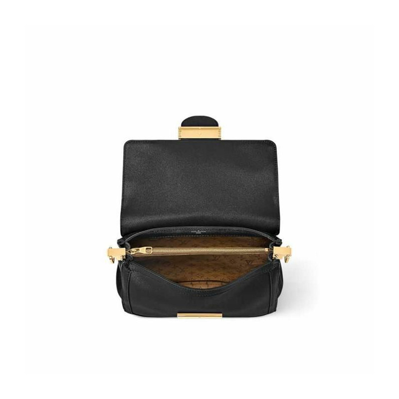 LOUIS VUITTON Dauphine Soft MM 黑色 M25209-9