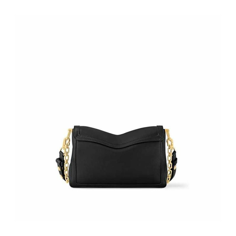 LOUIS VUITTON Dauphine Soft MM 黑色 M25209-10
