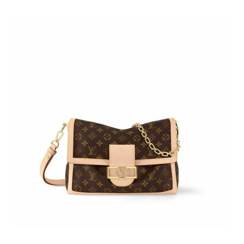 LOUIS VUITTON Dauphine Soft GM Monogram M47149-0