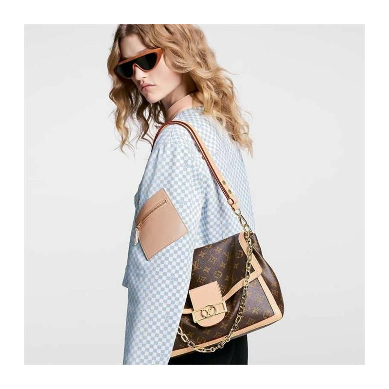 LOUIS VUITTON Dauphine Soft GM Monogram M47149-3