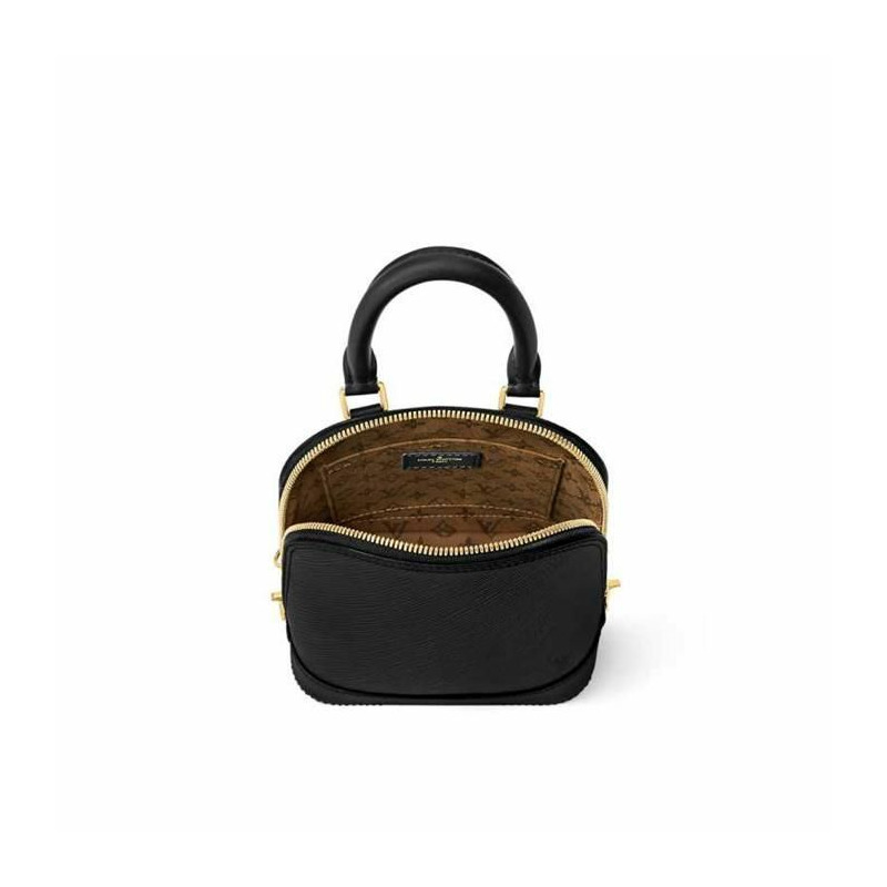 LOUIS VUITTON Alma 背包 Epi 黑色 M25103-6